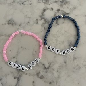 Customizable Boy mom bracelet